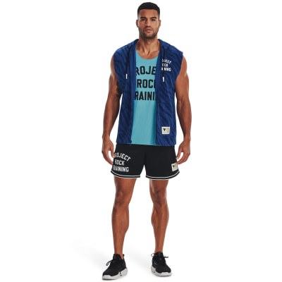 Under Armour Project Rock Penny Mesh-Shorts