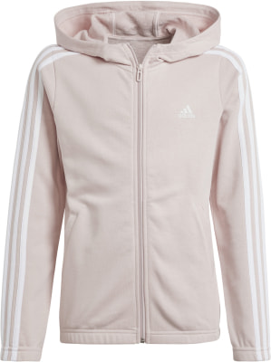 adidas G ESS 3S FZ HD Lány kapucnis felső