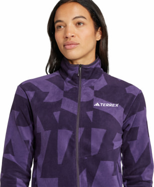 W MT AOP FZ FL Fleecejacke TERREX Polarfleece