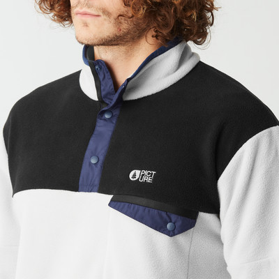 Herren-Fleecejacke mit Picture Organic Clothing-Logo.