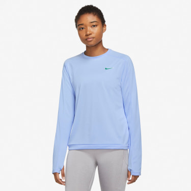 W NK DF Ux. Mikina SWOOSH RUN PACER MDLYR