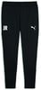 Schwarze Hose mit weißem Puma-Logo und Initialen JR.