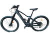 Schwarzes Scott E-Mountainbike Fully mit Federung vorne und hinten.