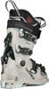 Tecnica Decoy 105 W Skischuh in Beige mit schwarzen Schnallen.