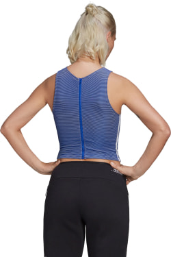 Zippable Ribbed Tanktop