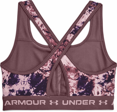 Under Armour Crossback Mid Print Sport-BH