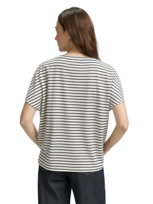 Tom Tailor Striped Print női póló