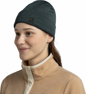 Buff Merinowolle Heavyweight Haube