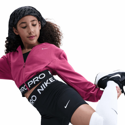 Nike Pro Fleece Dri-FIT Trainingsjacke mit Kapuze