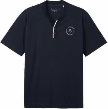 Tom Tailor TOM TAILOR Basic Serafino Férfi póló