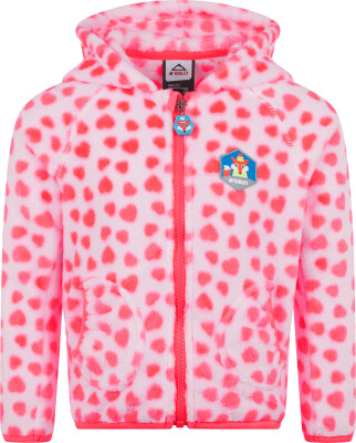 McKINLEY Trixie lány fleece kapucnis felső