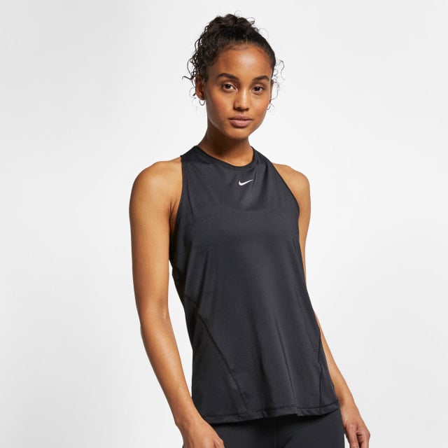 Pro Tank All Over Mesh noi top Nike