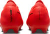 Rückansicht von roten Nike Mercurial Vapor Fußballschuhen.