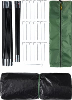 McKINLEY Boavista 10.4 Familienzelt, 6,64kg 390x265x180cm