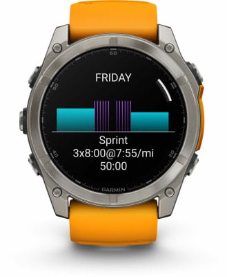 Garmin Fenix 8 Amoled Sapphire Multisport Smartwatch - 51 mm