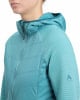 Damenjacke von McKinley mit Kapuze, gesteppt, mit strukturierten Ärmeln.