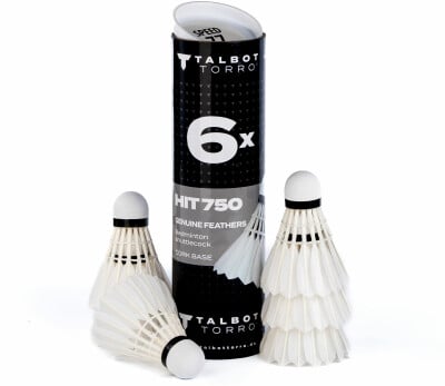 Talbot-Torro Hit 750 Training Speed 77 Federbälle 6er-Pack