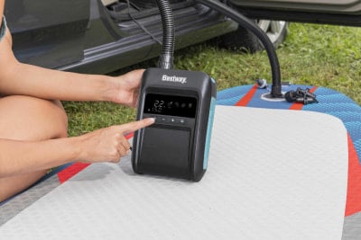 Bestway Elektro Pumpe mit Aufsätzen