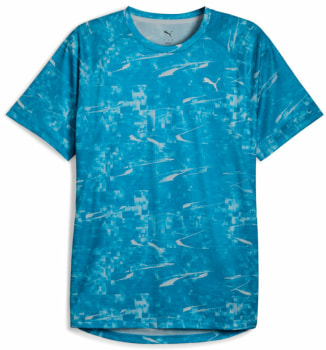Puma M Run Velocity Aop Tee Laufshirt