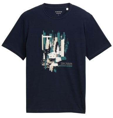 Tom Tailor Printed férfi póló