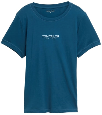 Tom Tailor Logo Print női póló