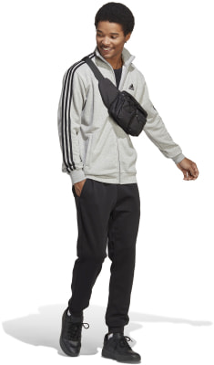 adidas Basic 3-Streifen French Terry Trainingsanzug
