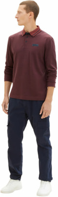 Tom Tailor TOM TAILOR Basic Polo férfi póló hosszú ujjú