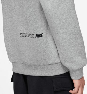 Nike CLUB FLC HDY BRND NRG gyerek kapucnis pulóver