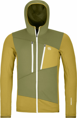 Ortovox Fleece Grid Fleecejacke mit Kapuze