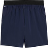 Dunkelblaue Sporthose mit schwarzem Gummizugbund und Drycell-Logo.