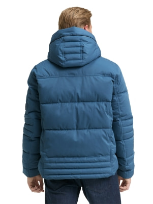 Tom Tailor Pufferjacke férfi kapucnis kabát