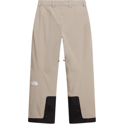 Beige Skihose mit schwarzen Details und The North Face Logo. Beige Skihose mit schwarzen Details und The North Face Logo.
