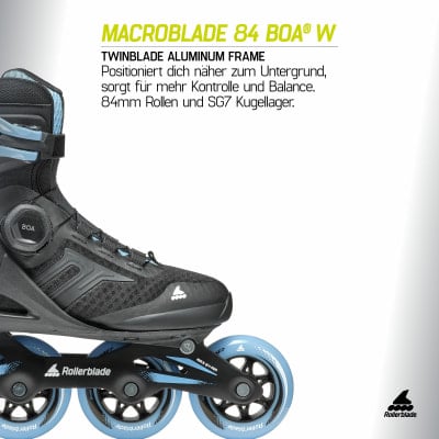 Rollerblade Macroblade 84 Boa Inlineskates