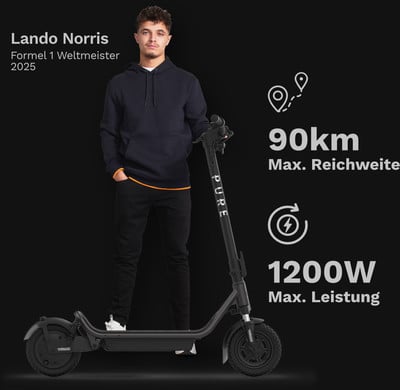 PURE Air⁶ Ultra Suspension E-Scooter PURE Air⁶ Ultra Suspension E-Scooter