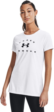Tech Solid Logo Arch SSC-WHT női póló