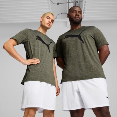 Puma Train Fav Heather Cat T-Shirt