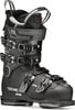 Schwarzer Tecnica W2 Skischuh mit verstellbaren Schnallen und Riemen.