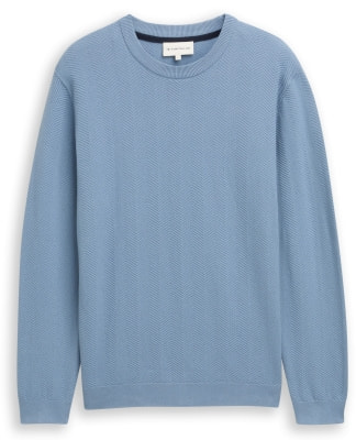 Tom Tailor Knitted Herring. férfi pulóver