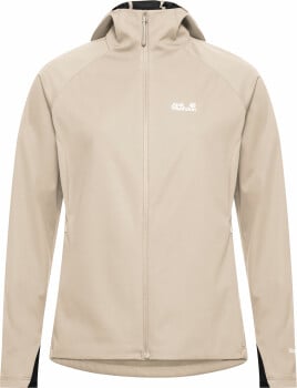 Jack Wolfskin Skyvail Softshelljacke mit Kapuze
