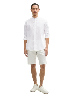 Tom Tailor TOM TAILOR Cotton Linen ffi. L/S póló