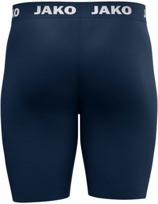 Dunkelblaue Shorts mit JAKO-Logo am Bund.
