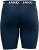 Dunkelblaue Shorts mit JAKO-Logo am Bund.