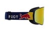 Lyžařské brýle s logem Red Bull a nápisem PECT.
