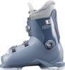 Kinder-Skischuh in Blau mit verstellbaren Schnallen und Futter.
