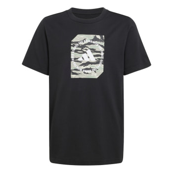 adidas B CAMO BOX Gyerek póló 100%PAM