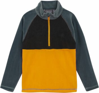 Colorkids Colorblock Midlayer mit Halfzip