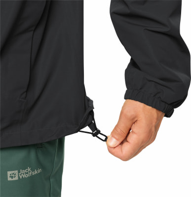 Jack Wolfskin Stormy Point 2L Regenjacke mit Kapuze