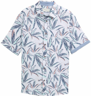 Tom Tailor TOM TAILOR Comfort Printed rövid ujjú ing