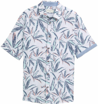 Tom Tailor TOM TAILOR Comfort Printed rövid ujjú ing