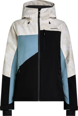 O'Neill Jacke mit Farbblockdesign und Kapuze.